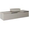 Elita SOHO komoda 2S Fume matt, 160 x 31,8 x 45,3 cm RE081604047020