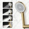 Rea BRUSH GOLD JS-020 sprchová ružica REA-08035