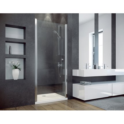 Besco SINCO sprchové dvere 90 x 195 cm, sklo číre