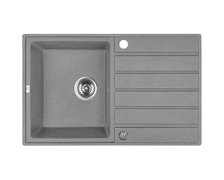 Laveo MARGARITA granitový drez 79 x 49 cm, sivý SBM_511T