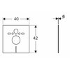 Kolo Geberit SET Duofix Basic Nova Pro oval inštalačný modul + závesná misa 118.339.21.1