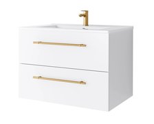 Kúpeľňová skrinka Nava set s umývadlom 70 cm 004-SU70-02-UP-4530-700