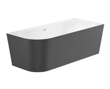 ROCA RAINA voľne stojaca prístenná vaňa z liateho mramoru Stonex, pravá 170 x 75 cm A2486670K0