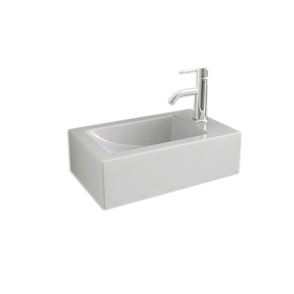 Home SONIA keramické umývadlo na dosku 45 x 25 cm U080B