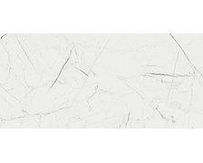 Cerrad Lamania MARMO THASSOS White gresová rektifikovaná dlažba / obklad lesklá 59,7 x 119,7 cm