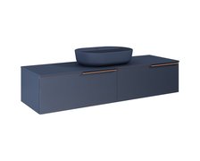 Elita SOHO komoda 2S Navy Blue matt, 160 x 31,8 x 45,3 cm RE081604047030