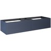Elita SOHO komoda 2S Navy Blue matt, 160 x 31,8 x 45,3 cm RE081604047030