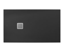 Roca TERRAN STONEX obdĺžniková kompozitná sprchová vanička 140 x 100 cm, onyx AP1015783E801640