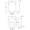 Kolo Geberit SET Duofix Basic Nova Pro inštalačný modul + závesná misa 118.340.21.1
