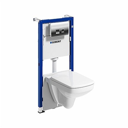 Kolo Geberit SET Duofix Basic Nova Pro inštalačný modul + závesná misa 118.340.21.1