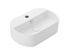 Uptrend – Umývadlo na stenu Batumi 44,5 × 29,5 cm biele lesklé TR4291