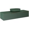 Elita SOHO komoda 2S Forest Green matt, 160 x 31,8 x 45,3 cm RE081604047010