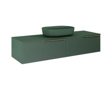 Elita SOHO komoda 2S Forest Green matt, 160 x 31,8 x 45,3 cm RE081604047010