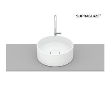 Roca TERRA FINECERAMIC® okrúhle umývadlo na dosku 30 x 30 cm A32787US00