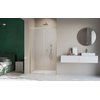 Radaway IDEA 6 BRUSHED GOLD DWJ sprchové dvere 100 x 205 cm, sklo číre 387014-99-01L