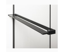 KERRA GRACE BL polička / vešiak na uteráky k zástene 100 cm