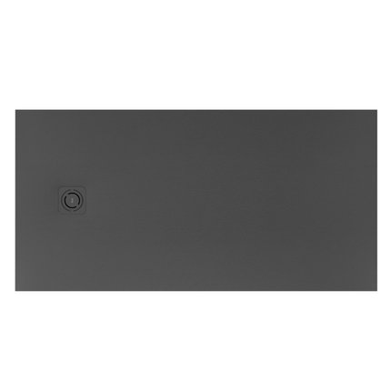 Roca MAGMA STONEX obdĺžniková kompozitná sprchová vanička 160 x 80 cm, onyx APE0164032003640