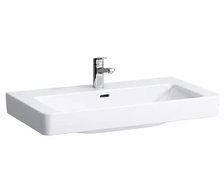 LAUFEN PRO S keramické umývadlo, s 1 otvorom 85 x 46 cm biele H8139650001041