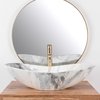 Rea ROYAL GRANIT keramické umývadlo na dosku 62,5 x 36 cm U8596