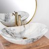 Rea ROYAL GRANIT keramické umývadlo na dosku 62,5 x 36 cm U8596