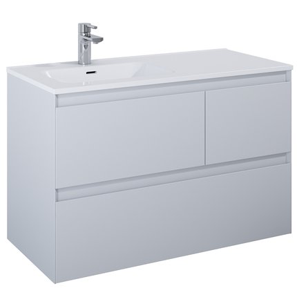 Elita SPLIT skrinka pod umývadlo 100 cm 3S, stone matt 168157