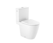 Roca ONA Compakt WC kombi 36 x 78,5 cm RimFree, biela, prívod vody z boku A342687000+A341680000