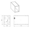 Elita Look Slim modul 20 White matt, 20x28,1x45,1 cm, RE110201025290