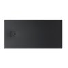 Roca MAGMA STONEX obdĺžniková kompozitná sprchová vanička 160 x 80 cm, čierna APE0164032003400