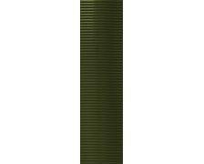Tubadzin GROOVE Olive 1 Gloss STR lesklý obklad 7,8 x 29,8 cm