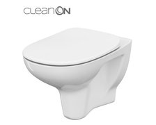 Cersanit ARTECO NEW WC závesná misa RimFree 52,8 x 36,5 cm so sedátkom S701-180