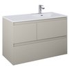 Elita SPLIT skrinka pod umývadlo 100 cm 3S, fume matt 169014