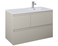 Elita SPLIT skrinka pod umývadlo 100 cm 3S, fume matt 169014