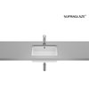 Roca GAP keramické umývadlo pod dosku 40 x 35 cm, biele SUPRAGLAZE® A3270YES00