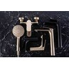 Kúpeľňová skrinka Nook set s umývadlom 55 cm ružová matná 010-SU55-11+TR41366