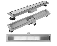 Rea NEOX BRÚSENÁ OCEĽ sprchový žľab 100 cm G2505