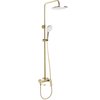 Rea AVALON GOLD sprchový set s batériou s vaňovou výlevkou P8812