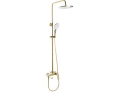 Rea AVALON GOLD sprchový set s batériou s vaňovou výlevkou P8812