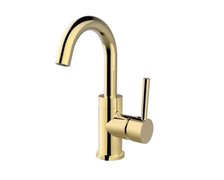 Besco ILLUSION II umývadlová vodovodná batéria svetlo zlatá BU-III-JZ