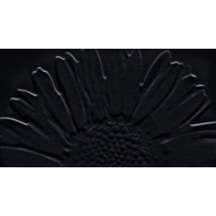 Tubadzin dekor COLOUR Sunflower Black 593x327 mm