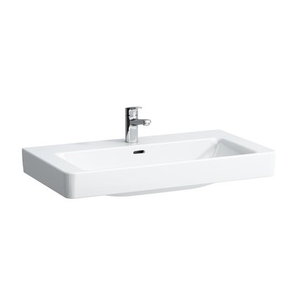 LAUFEN PRO S keramické umývadlo, s 1 otvorom 105 x 46 cm biele LCC H8139664001041