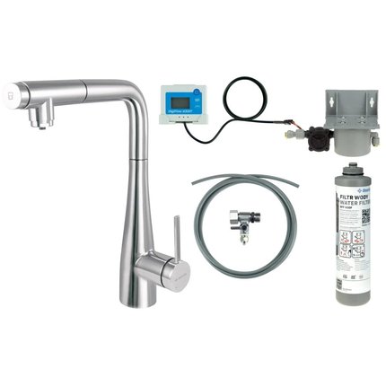 Deante ERIDAN drezová vodovodná batéria so súpravou na filtráciu vody BREF075M