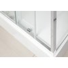 Novoterm Solid DS 100 CHR sprchové dvere posúvne 100 x 195 cm sklo číre