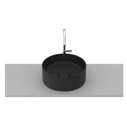 Roca TERRA FINECERAMIC® okrúhle umývadlo na dosku 30 x 30 cm A32787U080