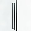 Aquatek JAGUAR R14 obdĺžnikový sprchový kút 100 x 80 x 200 cm, sklo číre, profil čierny