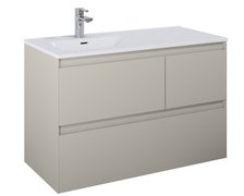Elita SPLIT skrinka pod umývadlo 100 cm 3S, fume matt 169011