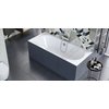 Excellent Oceana SLIM – Obdĺžniková akrylátová vaňa do kúpeľne 160 × 75 cm, biely lesk (WAEX.OCE16WHS)