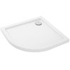 Rea LOOK štvrťkruhová sprchová vanička 80 x 80 x 6 cm K7908