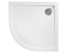 Rea LOOK štvrťkruhová sprchová vanička 80 x 80 x 6 cm K7908