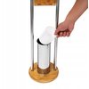 Rea 390228 BAMBUS stojan na WC kefu a toaletný papier HOM-07500