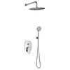 Valvex DIONE Black pod-omietkový sprchový set, 2448860